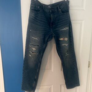 Men's Old Navy Distressed Blue Jeans